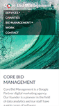 Mobile Screenshot of corebidmanagement.com